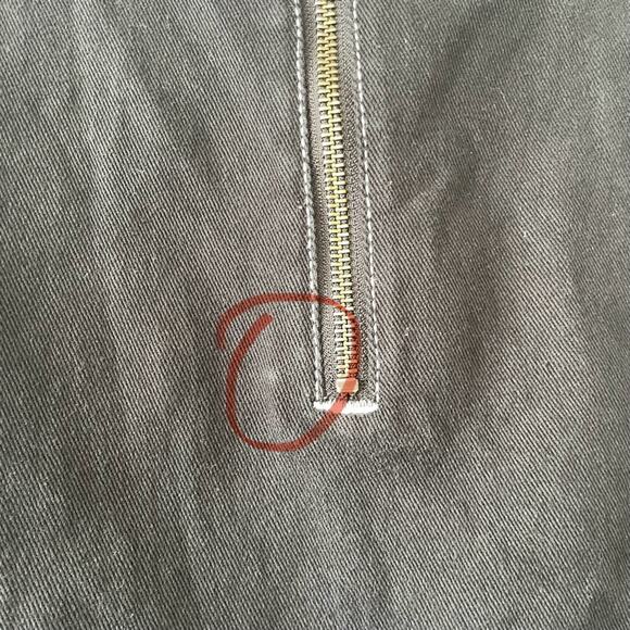 Vans Black Mini Skirt Size Small Jean Patch Groovy 70s Skate - Picture 7 of 8